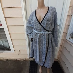 Ellos knit grey oversize sweater